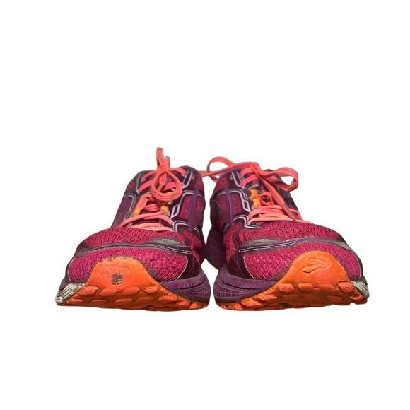 BROOKS Ghost Running Shoe 8th Edition Pink/Purple with Orange Size 11 - Picture 4 of 14